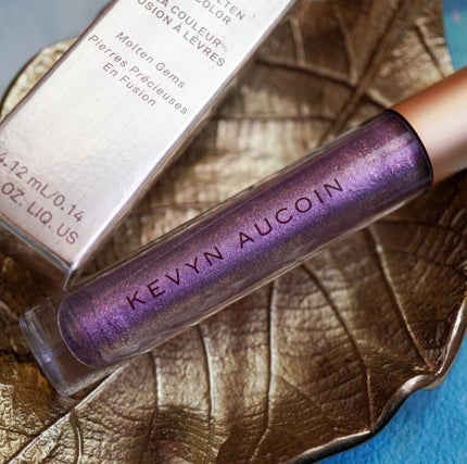 THE MOLTEN LIP COLOR/Kevyn Aucoin/リップグロスを使ったクチコミ(2枚目)