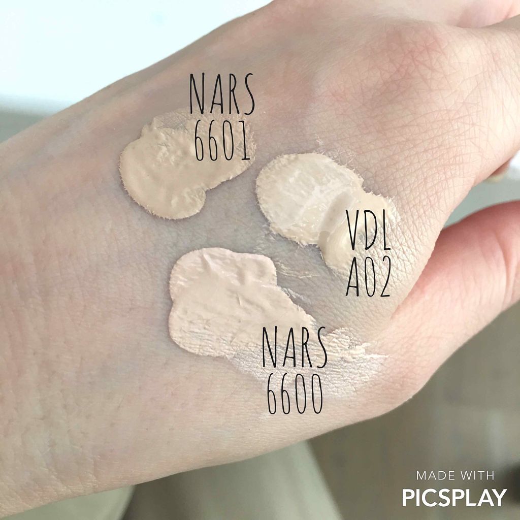 ナチュラルラディアント ロングウェアファンデーション/NARS/リキッドファンデーションを使ったクチコミ(2枚目)