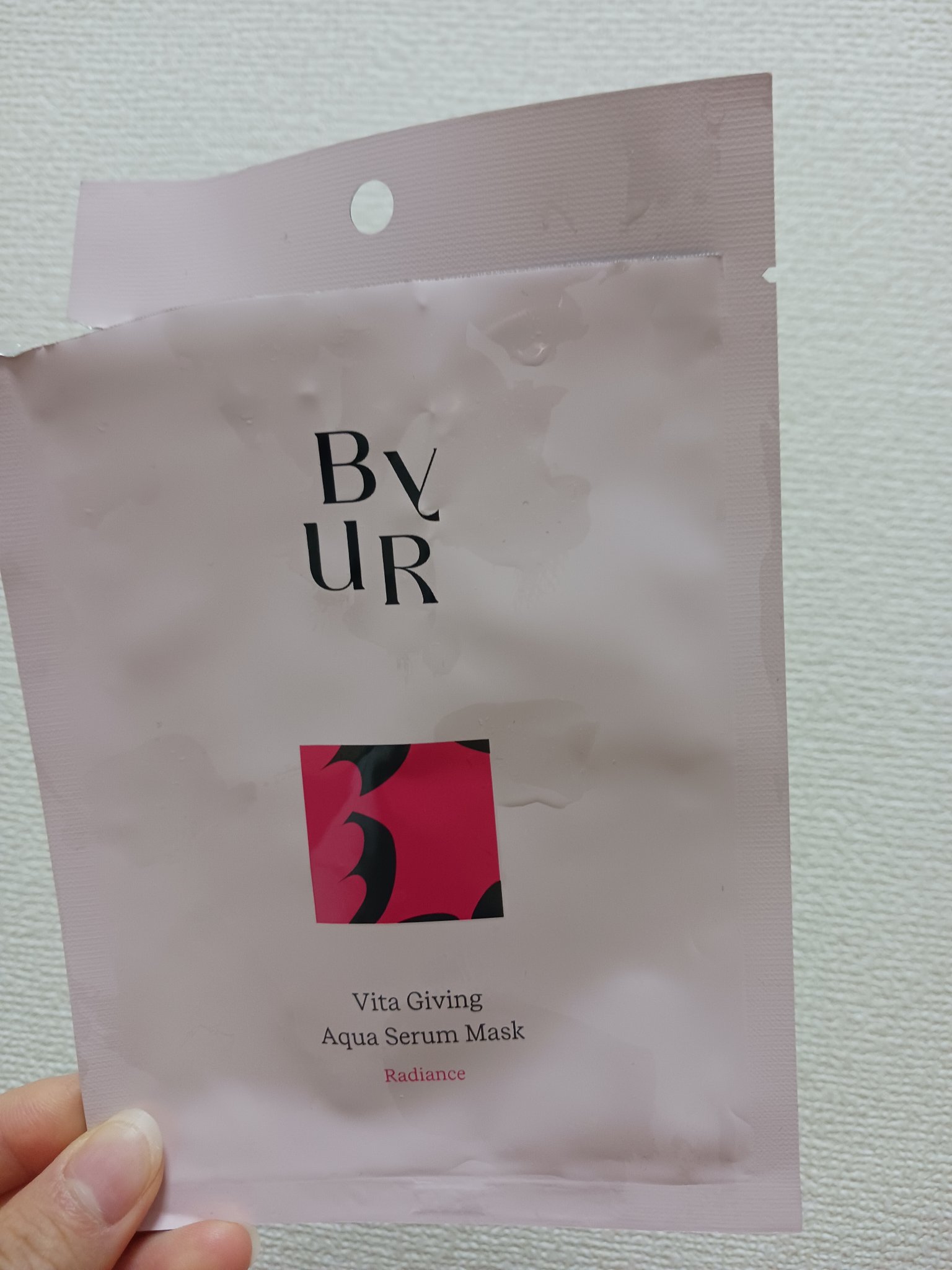 ビタギビング アクアセラムマスク/ByUR/シートマスク・パックを使ったクチコミ（1枚目）