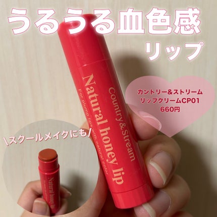 リップクリーム/カントリー&ストリーム/リップクリームを使ったクチコミ(1枚目)