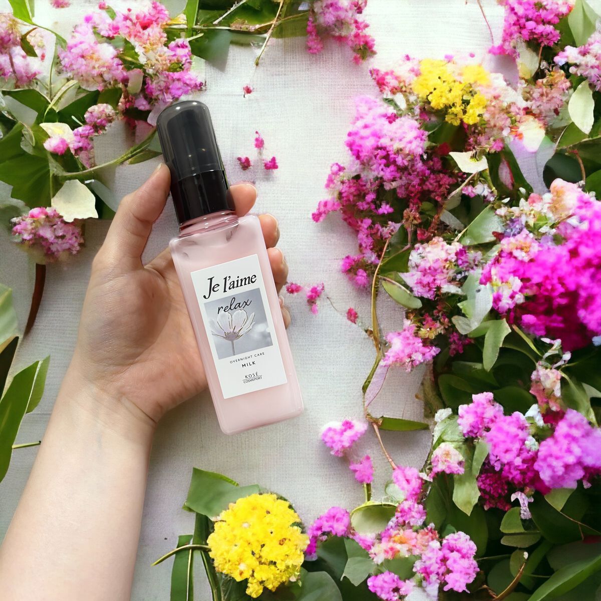 リラックス オーバーナイトケア ミルク/Je l'aime/ヘアミルクを使ったクチコミ(1枚目)