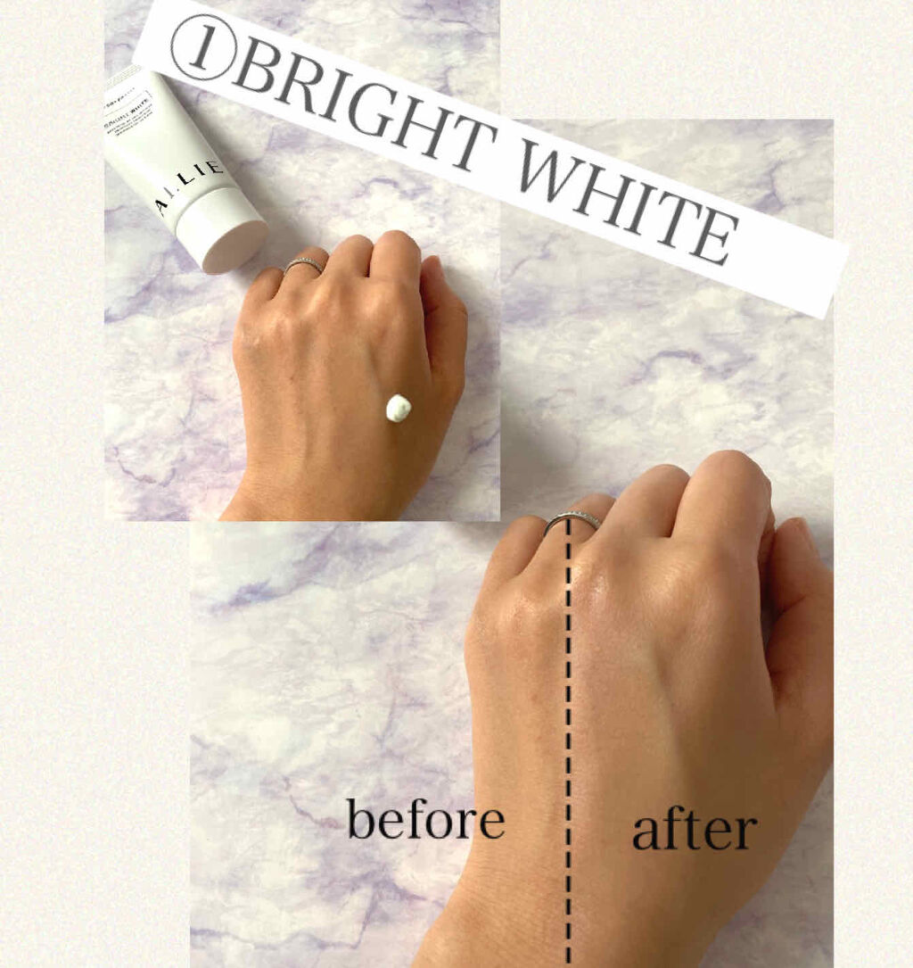 ニュアンスチェンジUV ジェル WT/アリィー/日焼け止めジェルを使ったクチコミ（2枚目）
