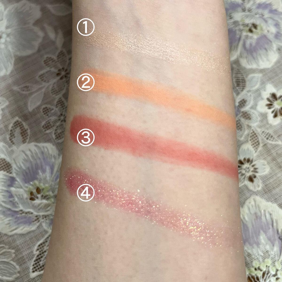 パフ・デ・チーク/MAJOLICA MAJORCA/パウダーチークを使ったクチコミ(4枚目)