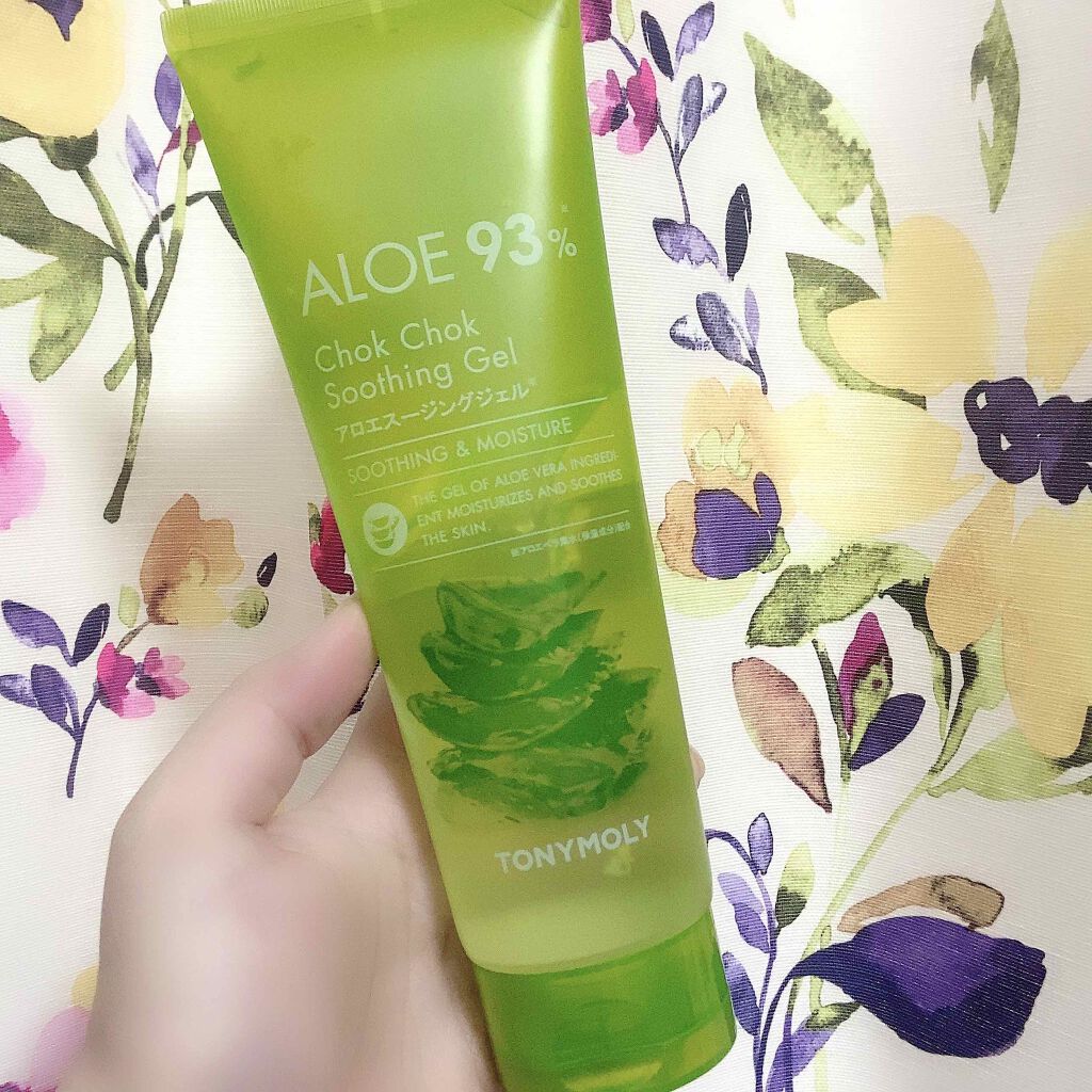 アロエスージングジェル/TONYMOLY/ボディローションを使ったクチコミ(1枚目)