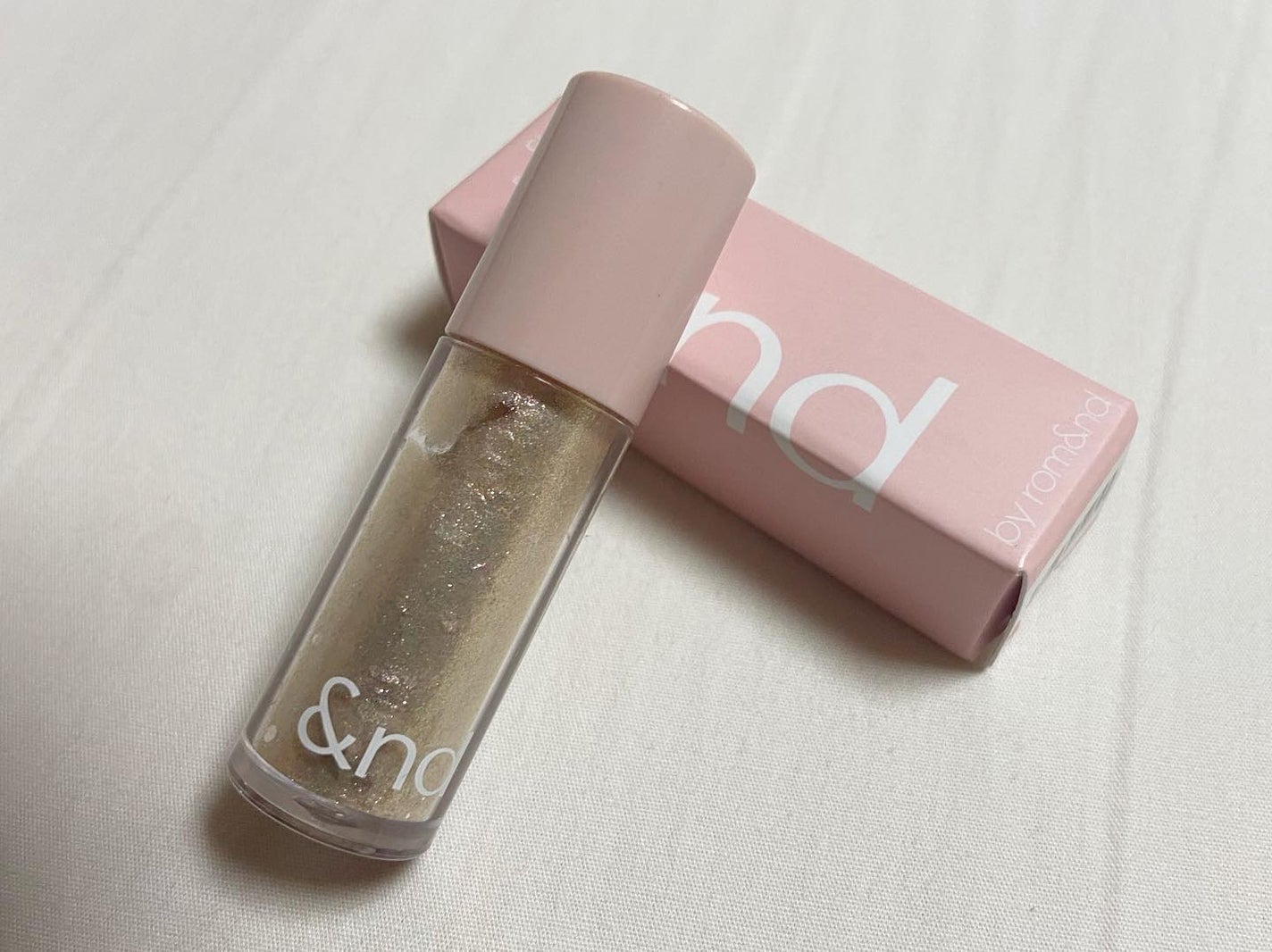 アンドバイロムアンド グラッシーアイグリッター/&nd by rom&nd/グリッターを使ったクチコミ(2枚目)