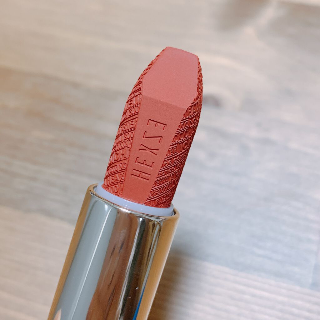 HEXZE「ハートシーフ」ラスティングリップ/HEXZE（ヘックスゼ）/口紅を使ったクチコミ（2枚目）