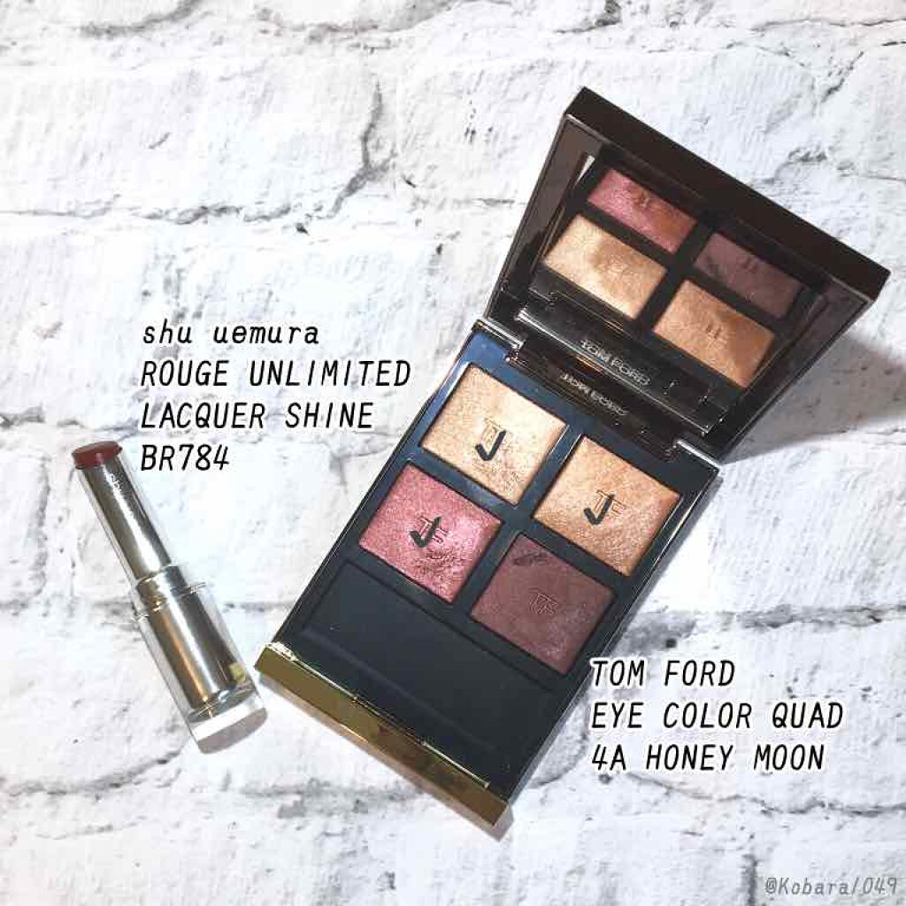 ルージュ アンリミテッド ラッカーシャイン/shu uemura/口紅を使ったクチコミ（3枚目）