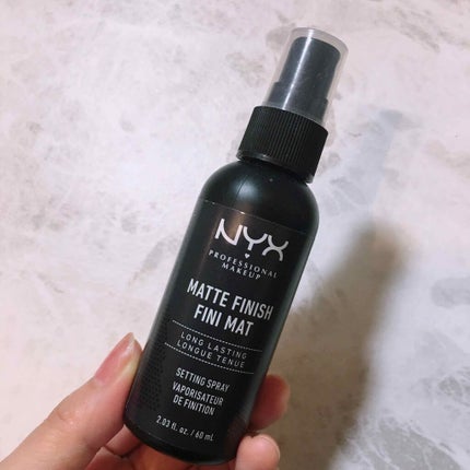 メイクアップ セッティングスプレー/NYX Professional Makeup/ミスト状化粧水を使ったクチコミ(1枚目)