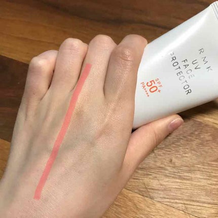 UVフェイスプロテクター50/RMK/日焼け止めクリームを使ったクチコミ(1枚目)