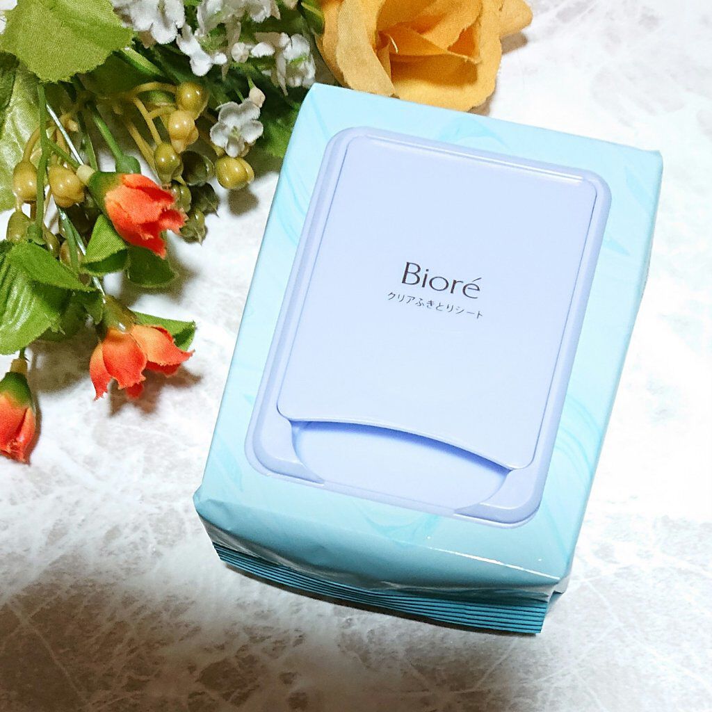クリアふきとりシート/ビオレ/クレンジングシートを使ったクチコミ（3枚目）