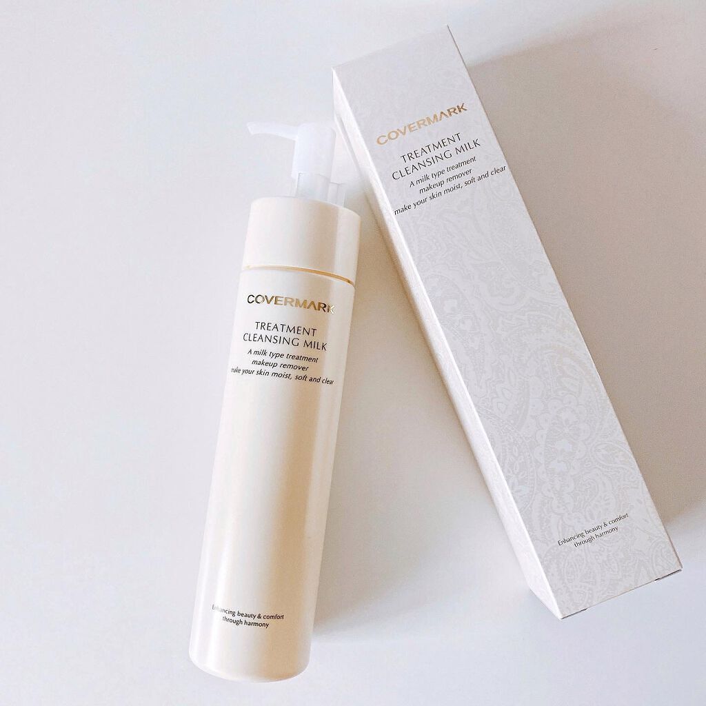 トリートメント クレンジング ミルク/COVERMARK/ミルククレンジングを使ったクチコミ(1枚目)