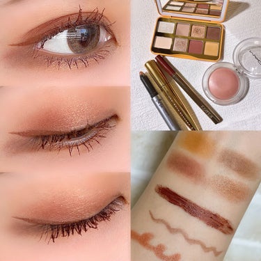 ホット バタード ラム ミニ アイシャドウ パレット/Too Faced/アイシャドウパレットを使ったクチコミ（1枚目）