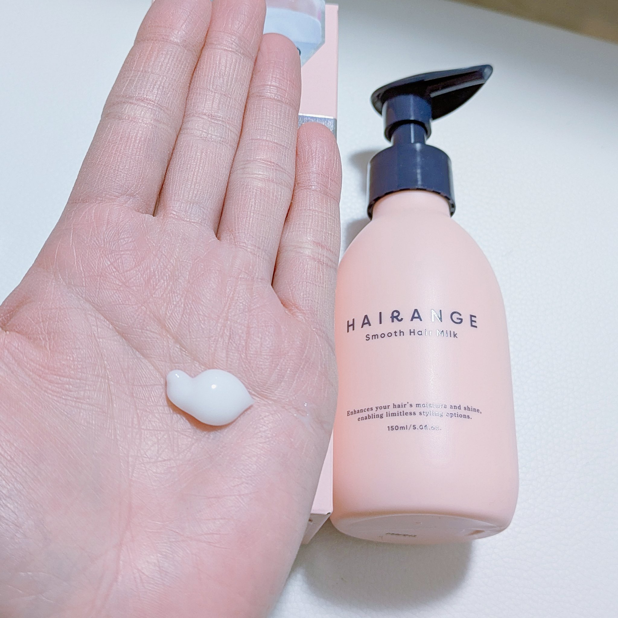 HAIRANGE/ファインケメティックス/ヘアミルクを使ったクチコミ（3枚目）