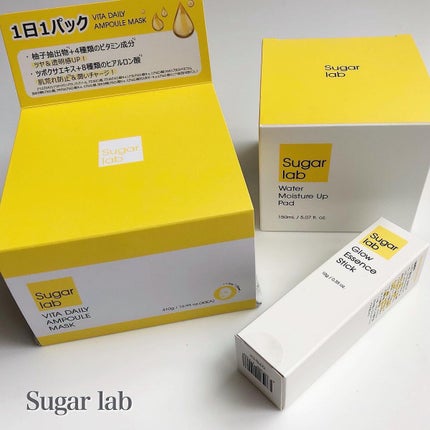 ウォーターモイスチャーアップパッド/Sugar Lab/トナーパッドを使ったクチコミ(1枚目)