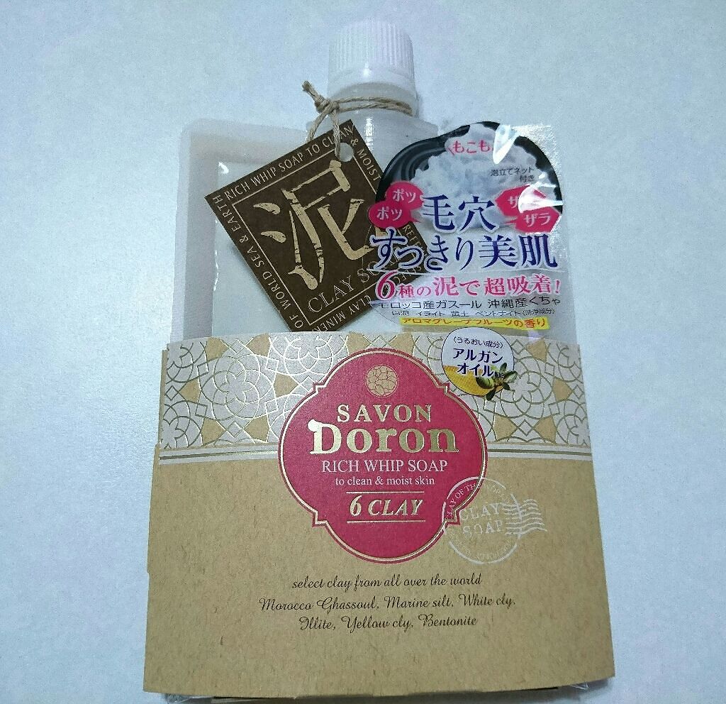 サボンドロンリッチホイップソープ/コスメテックスローランド/その他洗顔料を使ったクチコミ（1枚目）