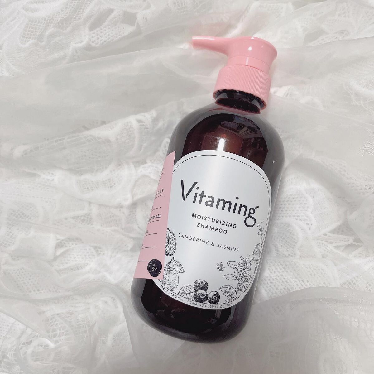 モイストシャンプー/トリートメント(タンジェリン&ジャスミンの香り)/Vitaming/市販シャンプーを使ったクチコミ(2枚目)
