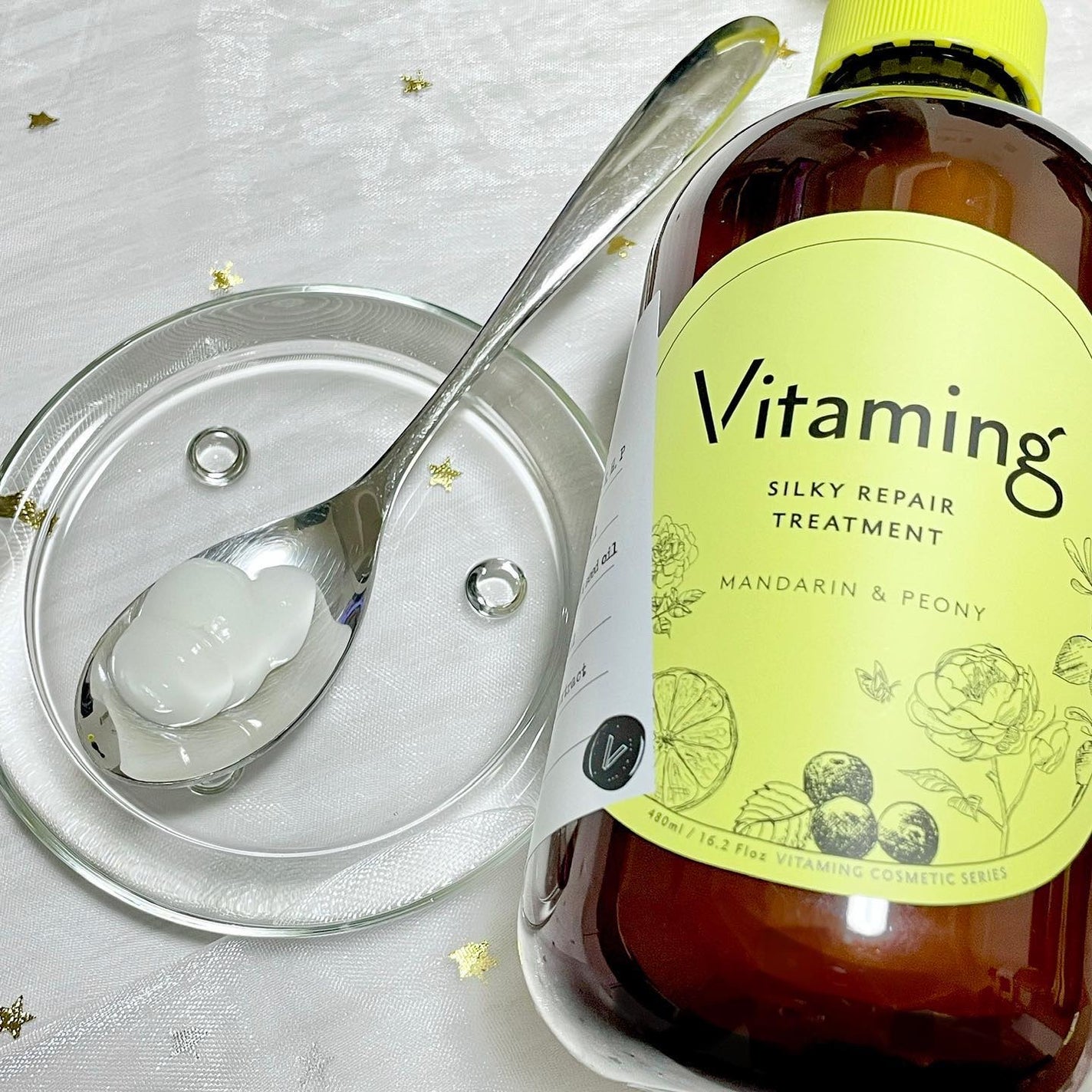 シルキーリペアシャンプー/トリートメント(マンダリン&ピオニーの香り)/Vitaming/市販シャンプーを使ったクチコミ(4枚目)