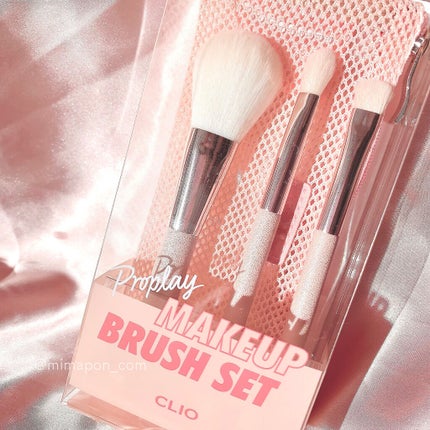 プロ プレイ メイクアップ ブラシ セット/CLIO/メイクブラシを使ったクチコミ(8枚目)