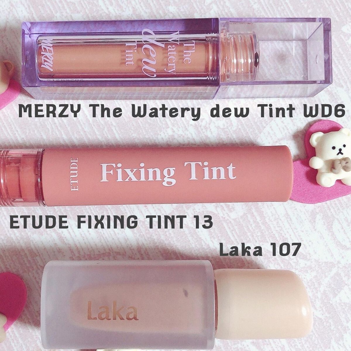 ザ ウォータリーデューティント/MERZY/リップティントを使ったクチコミ（1枚目）