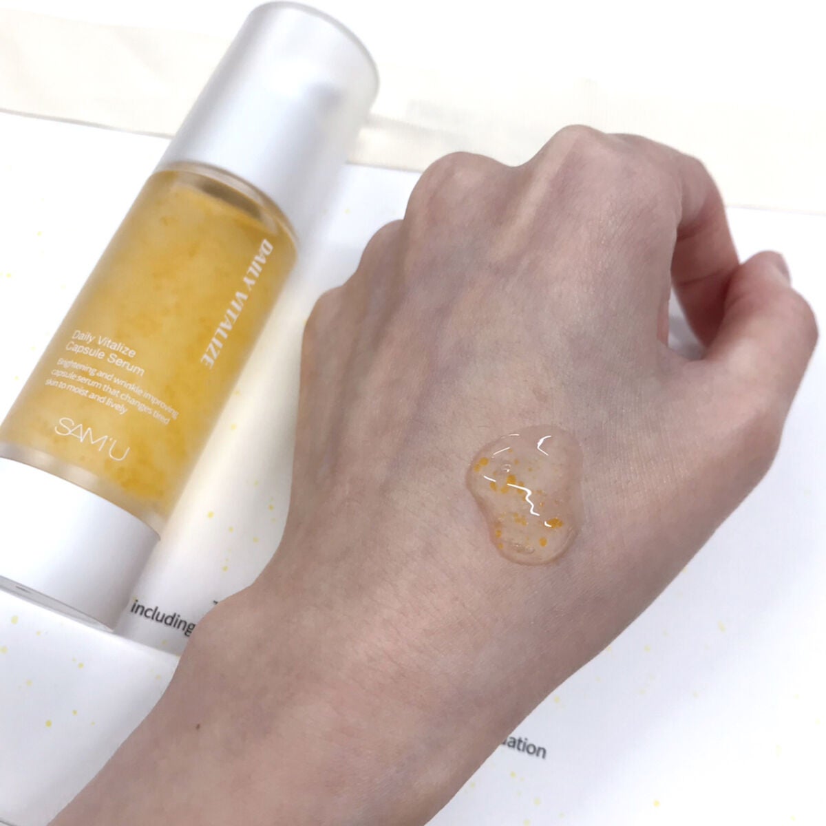 デイリーバイタライズトナー/SAM'U/化粧水を使ったクチコミ(3枚目)