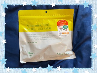 VitaminC100 MOIST FACE　MASK/Make.iN/シートマスク・パックを使ったクチコミ（1枚目）