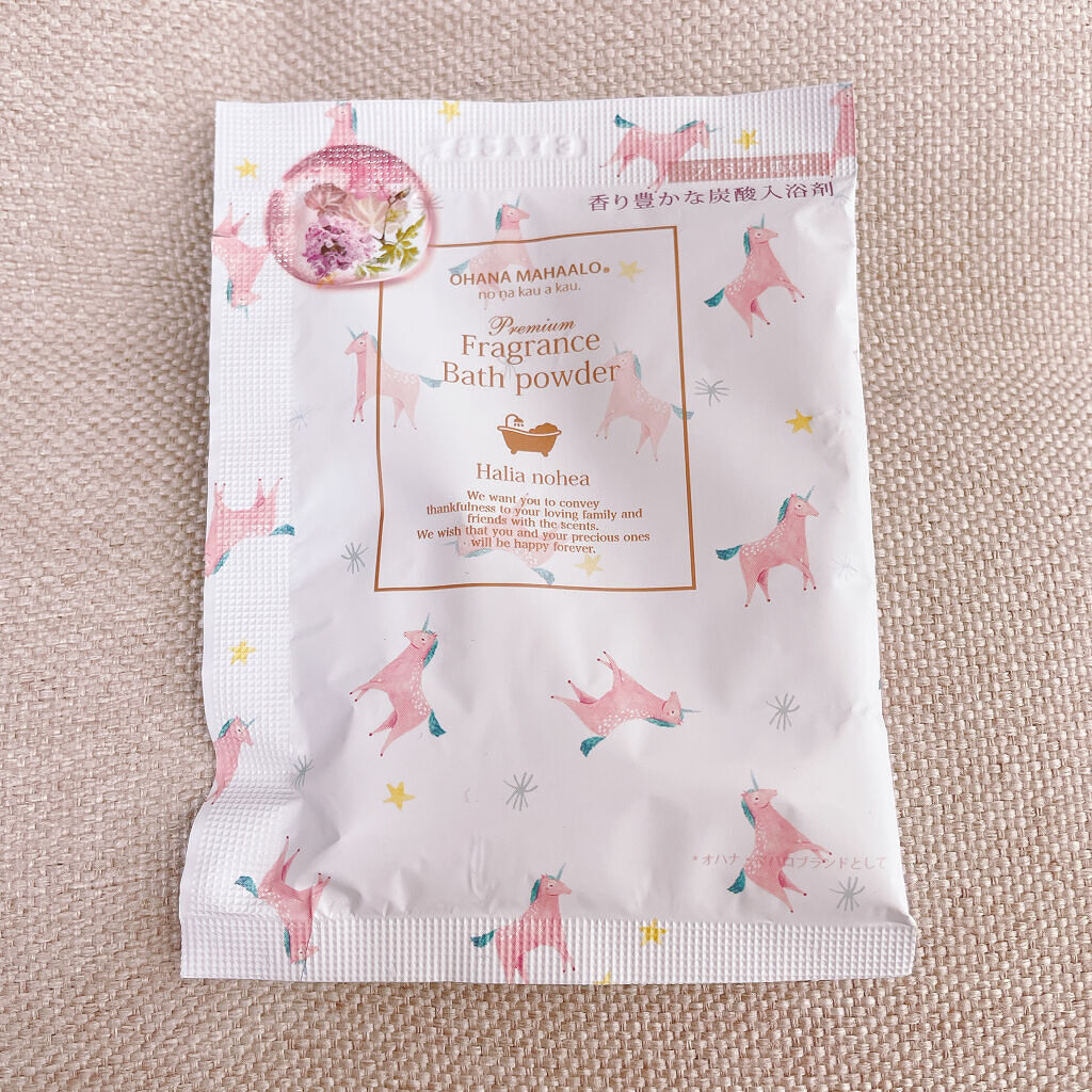 フレグランス プレミアムバスパウダー <ホオマナオ マウ>/OHANA MAHAALO/バスグッズを使ったクチコミ（1枚目）