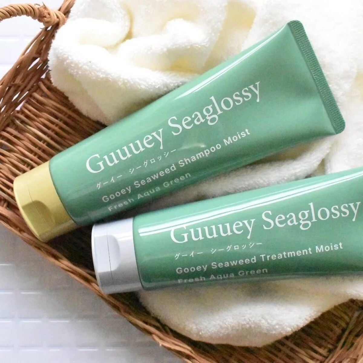 シーウィードシャンプーモイスト/シーウィードトリートメントモイスト/グーイーシーグロッシー/市販シャンプーを使ったクチコミ(1枚目)