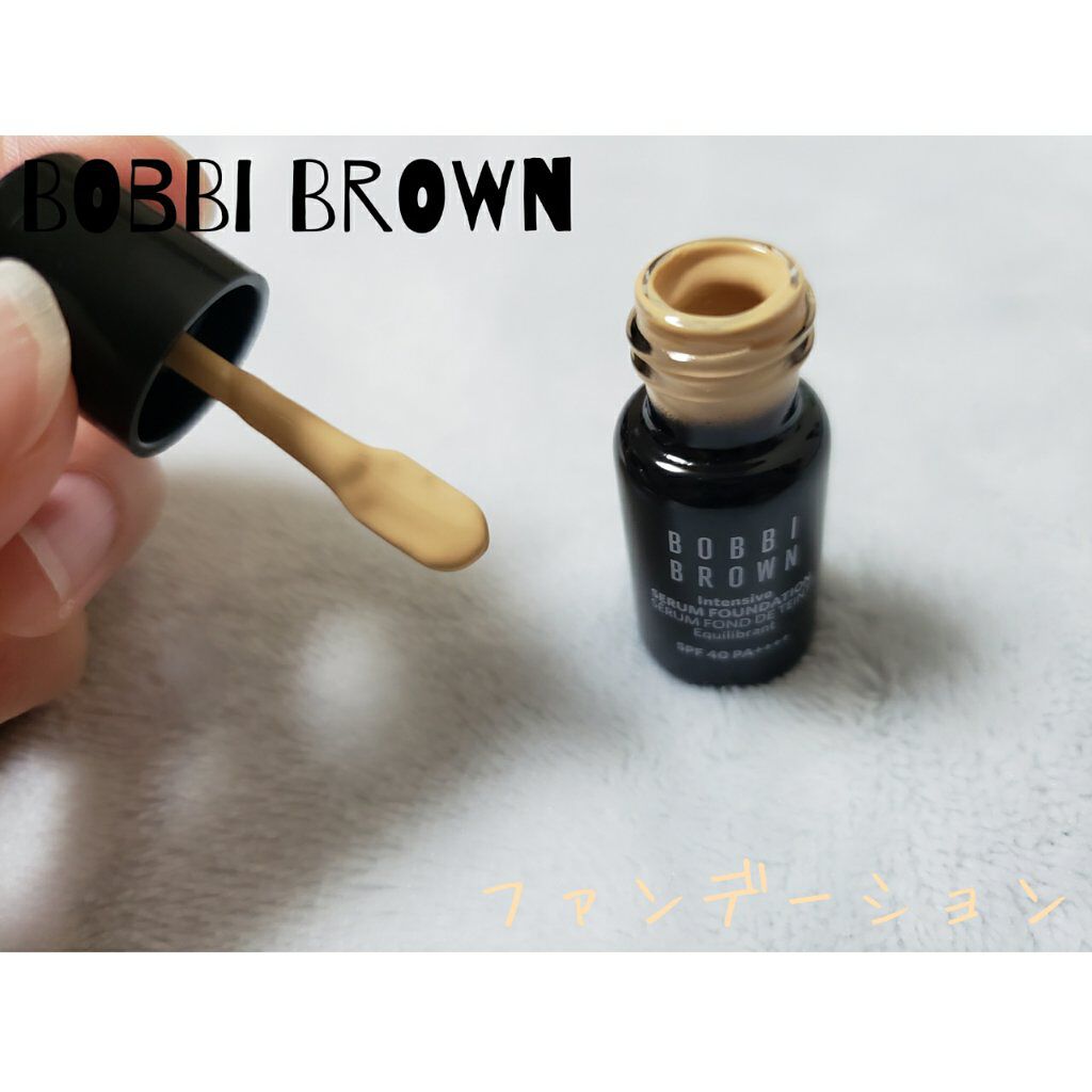 インテンシブ スキン セラム ファンデーション SPF40（PA++++）/BOBBI BROWN/リキッドファンデーションを使ったクチコミ（3枚目）