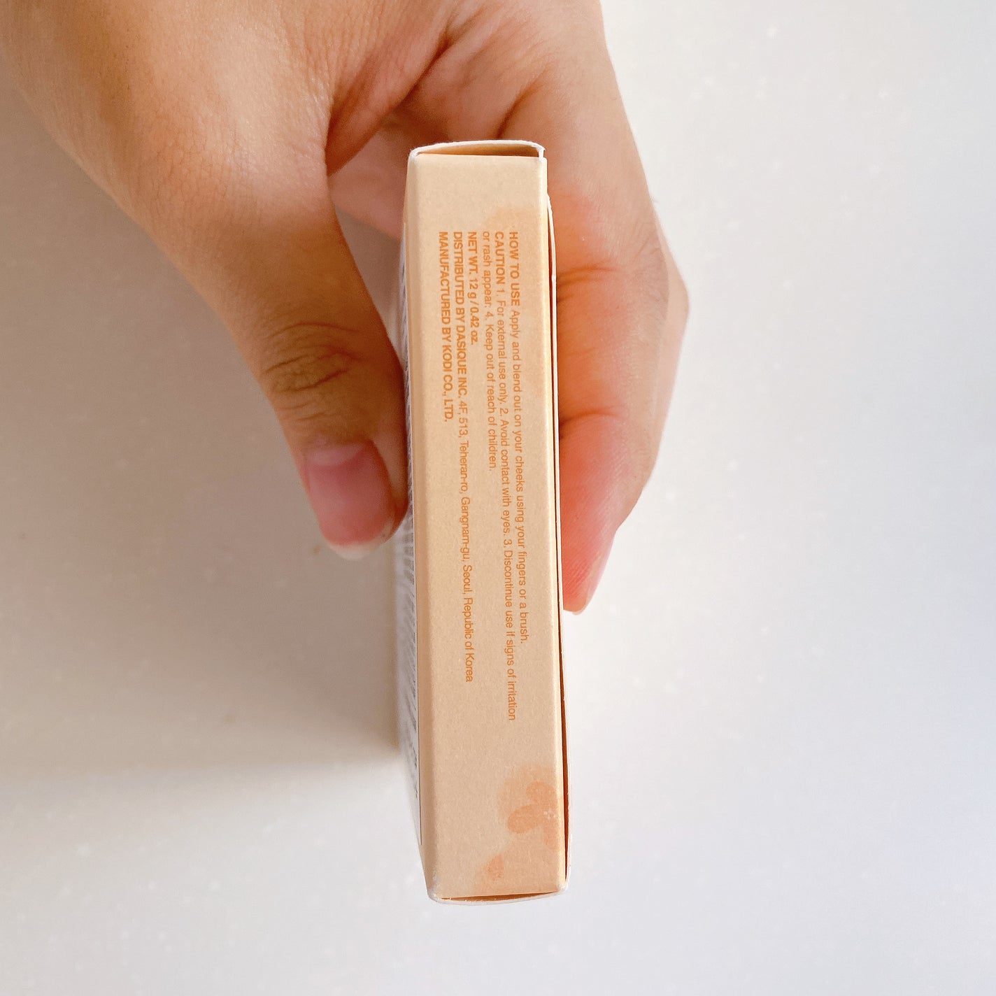 ブレンディングムードチーク/dasique/パウダーチークを使ったクチコミ(8枚目)