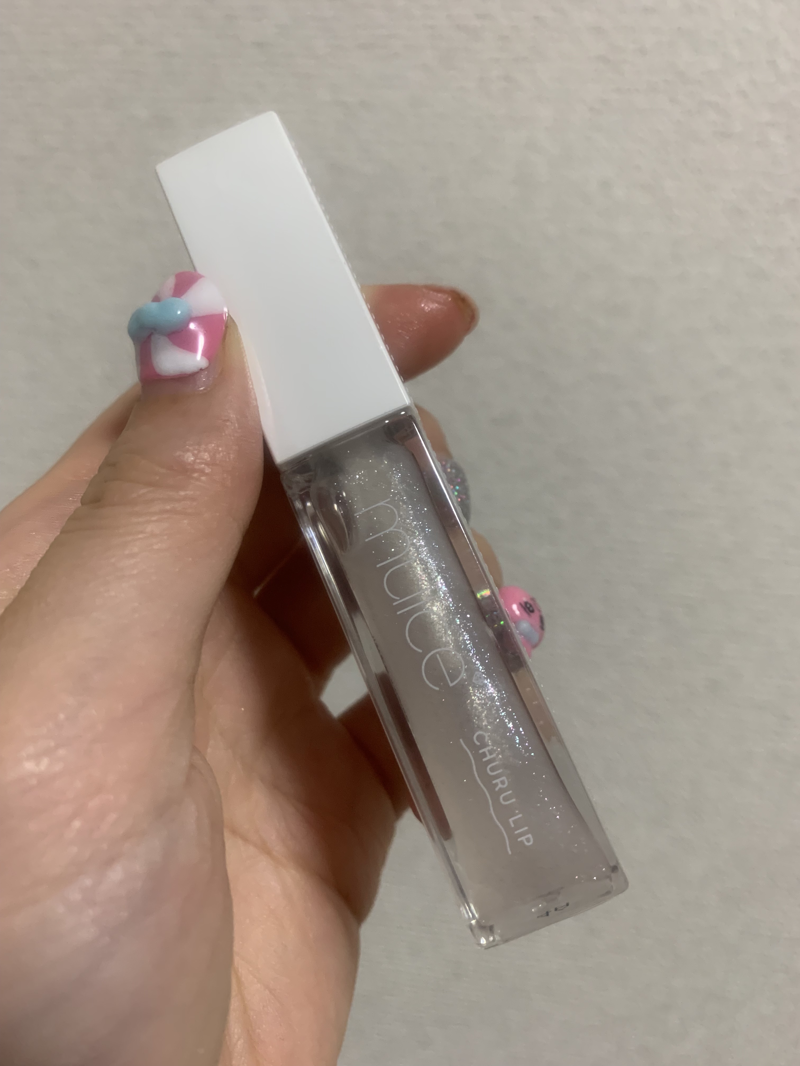 ちゅるリップランパー 03 スパークルスノー/muice/リッププランパーを使ったクチコミ（2枚目）