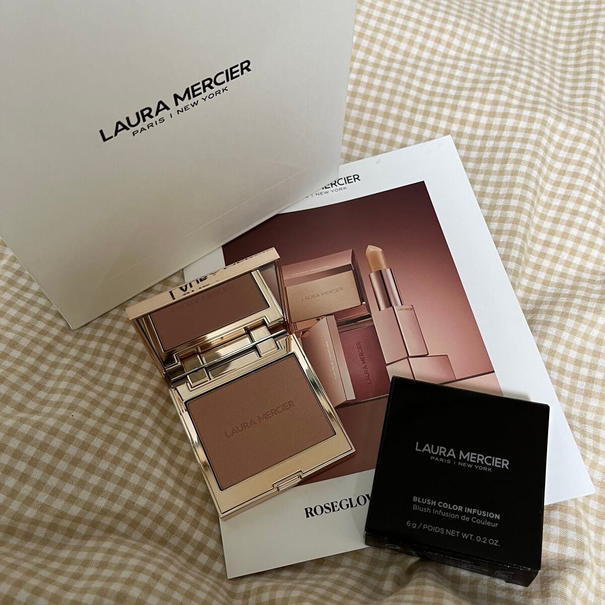 ブラッシュ カラー インフュージョン/ローラ メルシエ/パウダーチークを使ったクチコミ(1枚目)