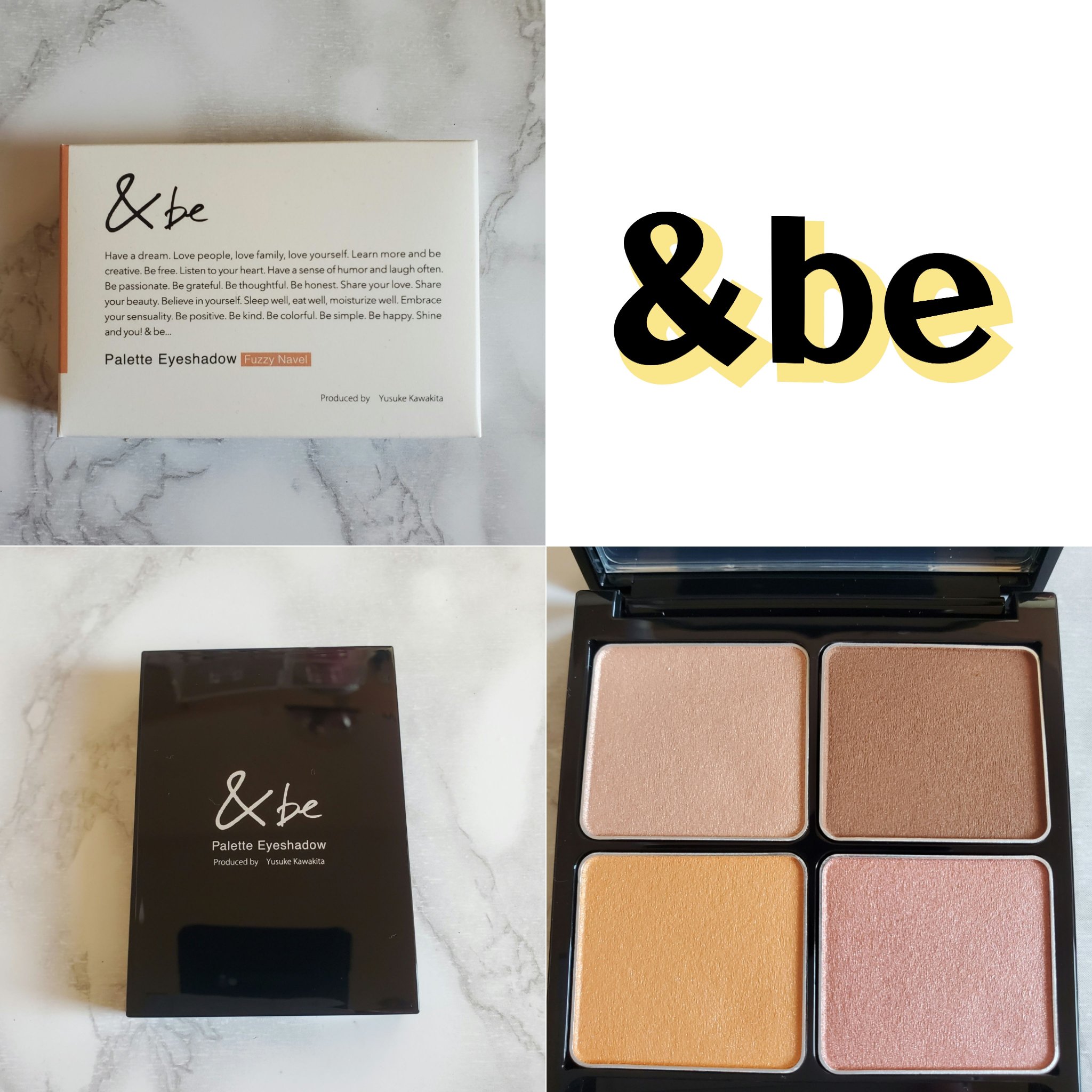 &be パレットアイシャドウ/＆be/アイシャドウパレットを使ったクチコミ（1枚目）