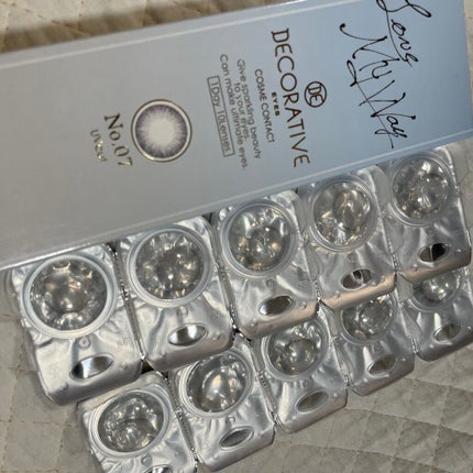 デコラティブアイズ ヴェール/Decorative Eyes/カラーコンタクトレンズを使ったクチコミ(4枚目)