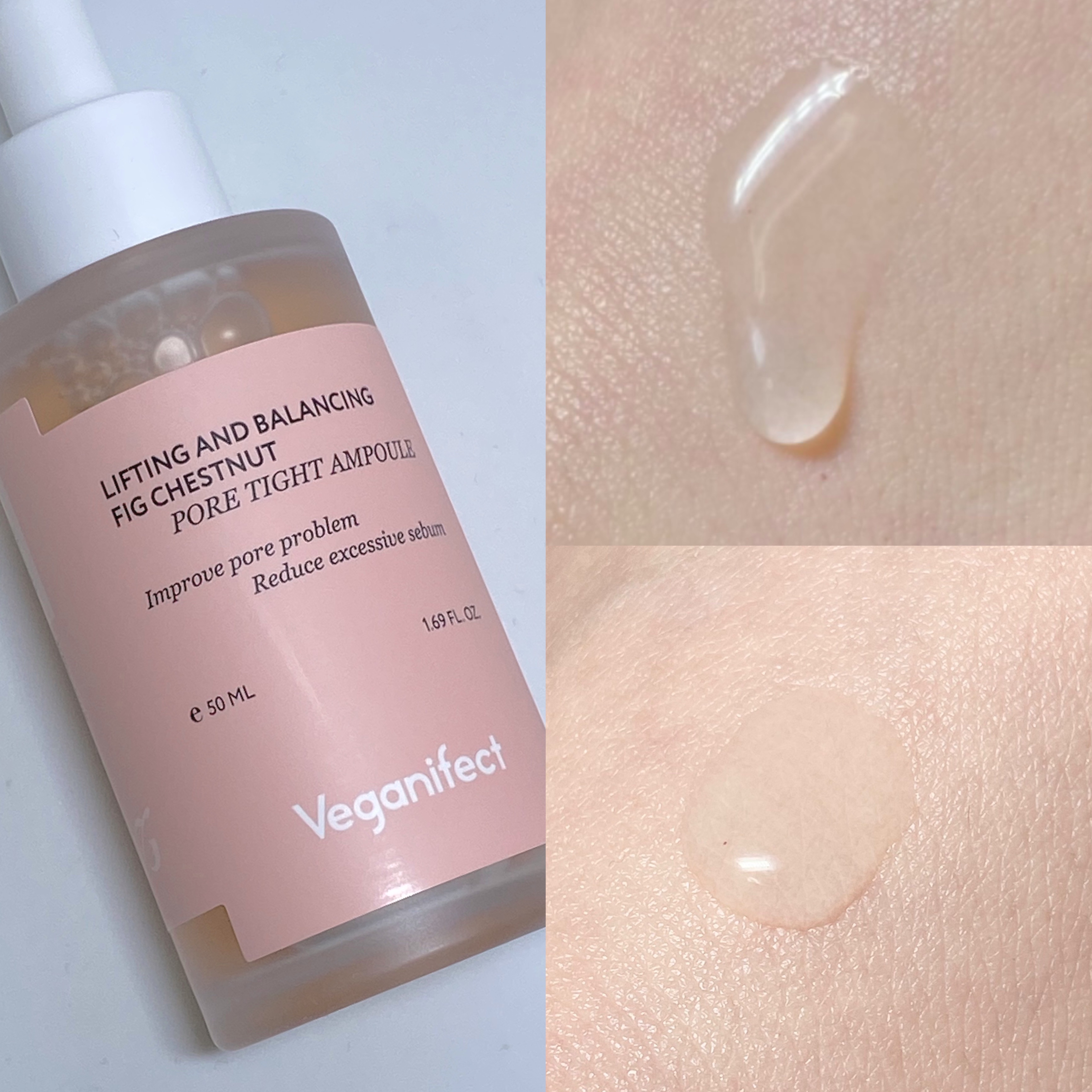 イチジク毛穴アンプル/Veganifect/美容液を使ったクチコミ（2枚目）