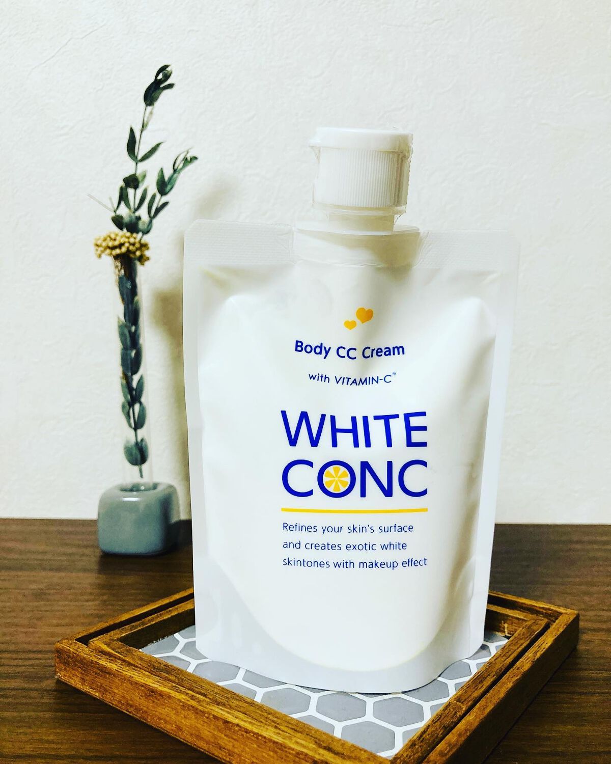 薬用ホワイトコンク ホワイトニングCC CII/ホワイトコンク/ボディクリームを使ったクチコミ(1枚目)