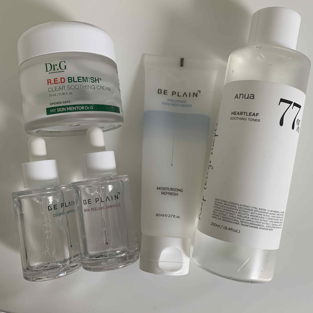 レッドB・Cスムージングクリーム/Dr.G/フェイスクリームを使ったクチコミ（1枚目）