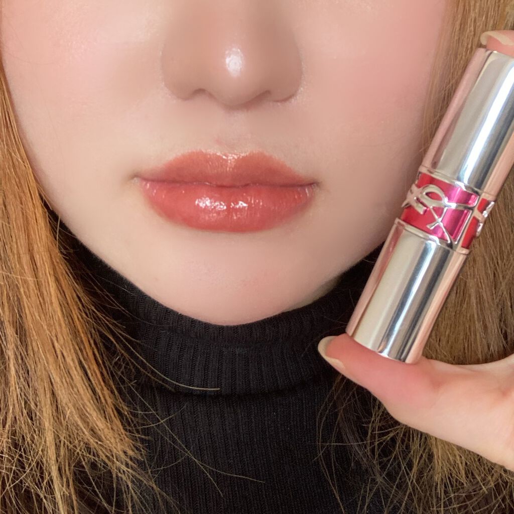 YSL ラブシャイン キャンディグレーズ/YVES SAINT LAURENT BEAUTE/口紅を使ったクチコミ(2枚目)
