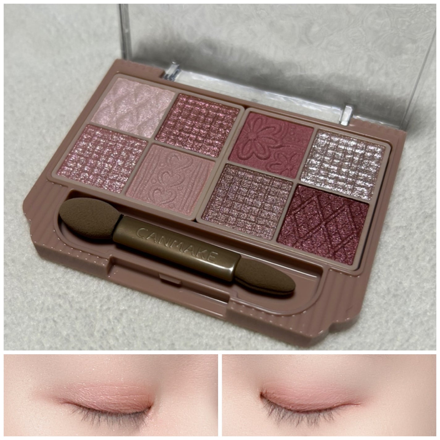 プティパレットアイズ/キャンメイク/パウダーアイシャドウを使ったクチコミ(3枚目)