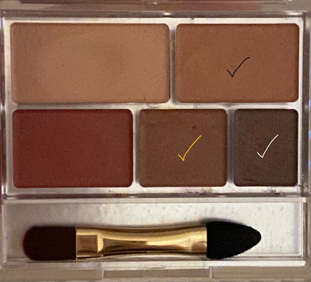 パーフェクトマルチアイズ/キャンメイク/アイシャドウパレットを使ったクチコミ（2枚目）