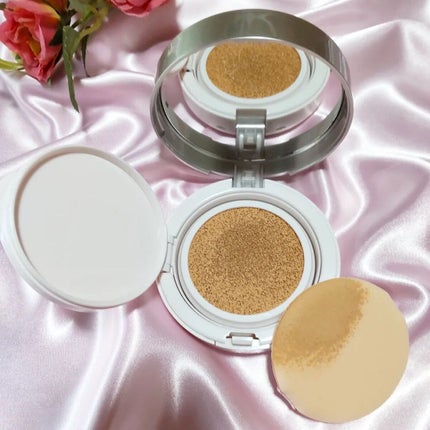 リンクルホワイトクッションファンデーション/コラリッチ/クッションファンデーションを使ったクチコミ(3枚目)