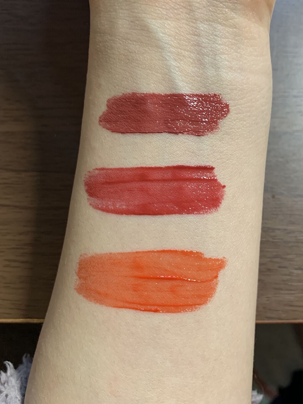 アピュー ウォーターライト ティント OR01/A’pieu/リップティントを使ったクチコミ（2枚目）