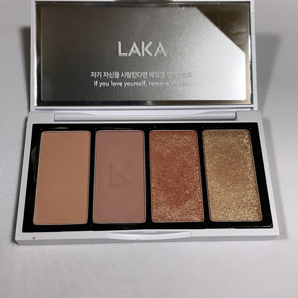 ジャストアイパレット/Laka/アイシャドウパレットを使ったクチコミ（2枚目）