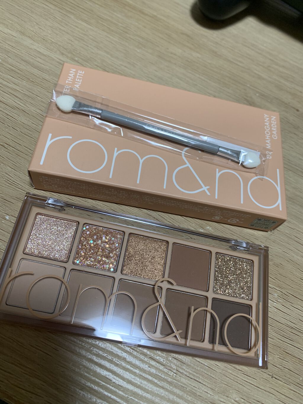 ベターザンパレット/rom&nd/アイシャドウパレットを使ったクチコミ（1枚目）