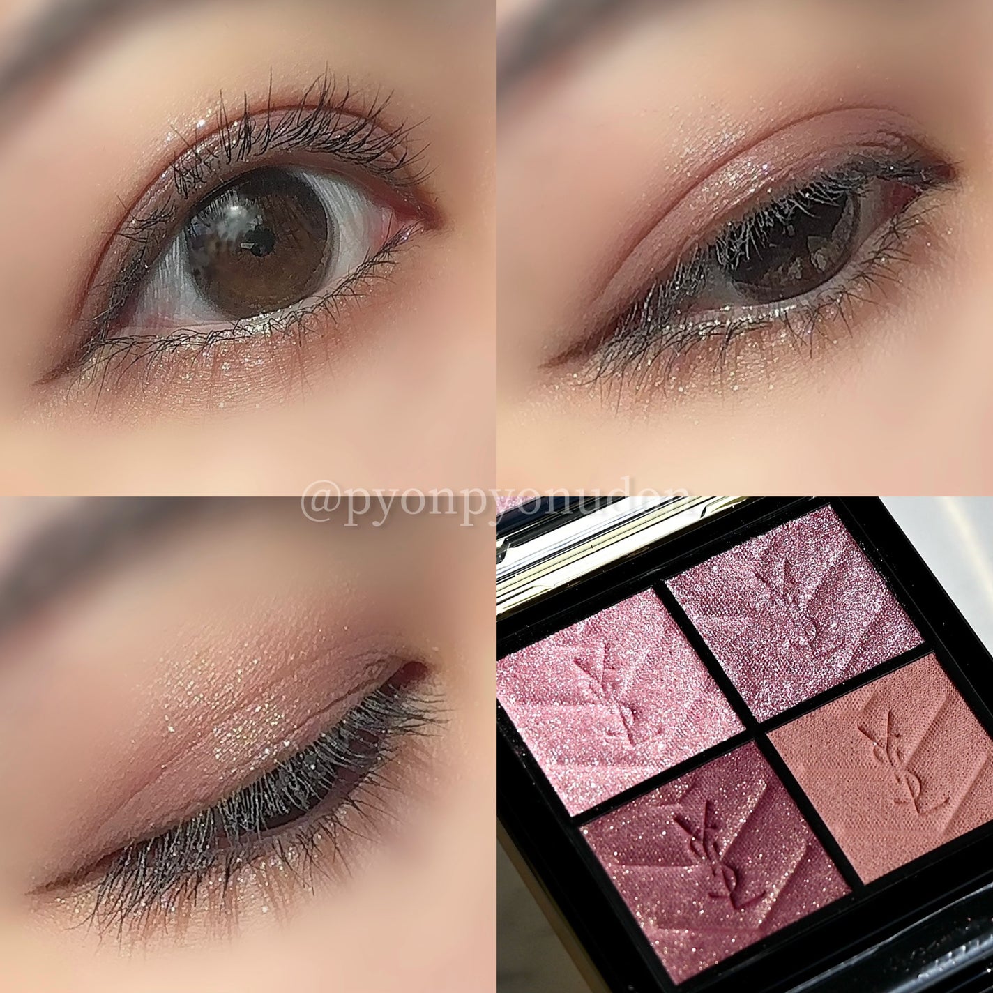 クチュール ミニ クラッチ/YVES SAINT LAURENT BEAUTE/アイシャドウパレットを使ったクチコミ(3枚目)