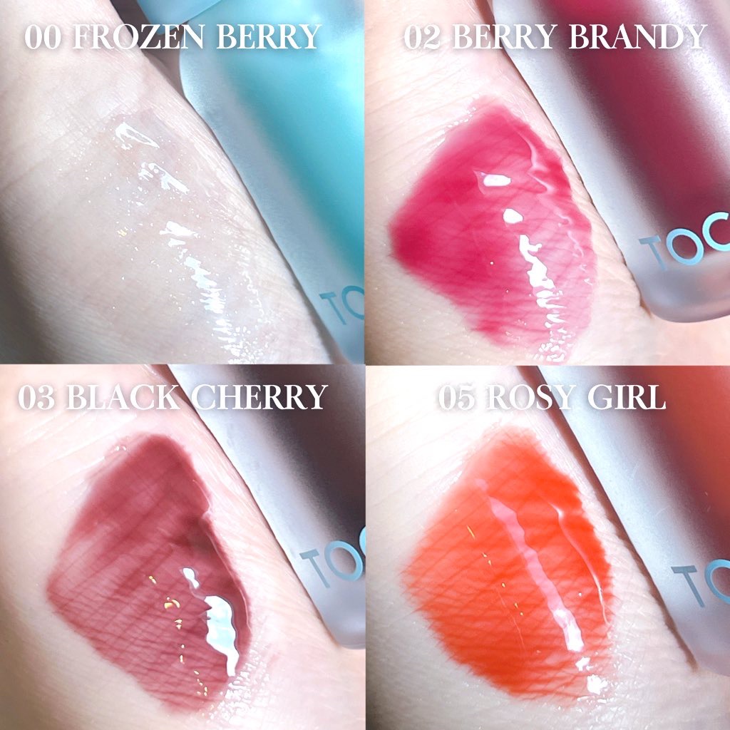 ジューシーベリープランピングリップオイル/TOCOBO/リップグロスを使ったクチコミ（3枚目）