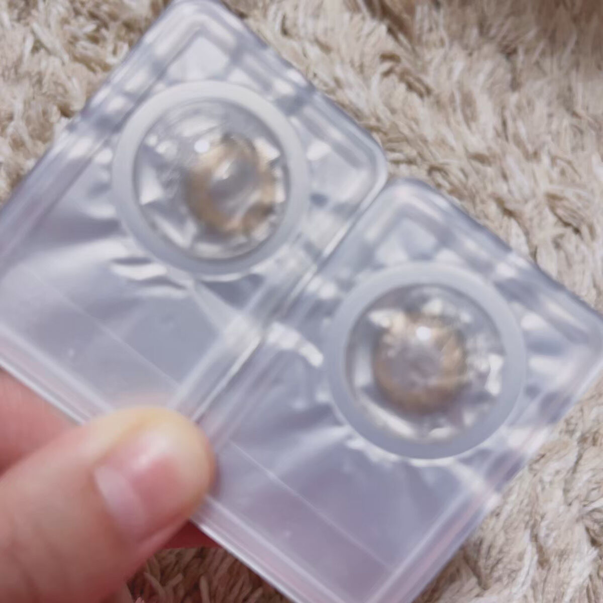 AND MEE 1month ヘーゼル/AngelColor/１ヶ月（１MONTH）カラコンを使ったクチコミ（3枚目）