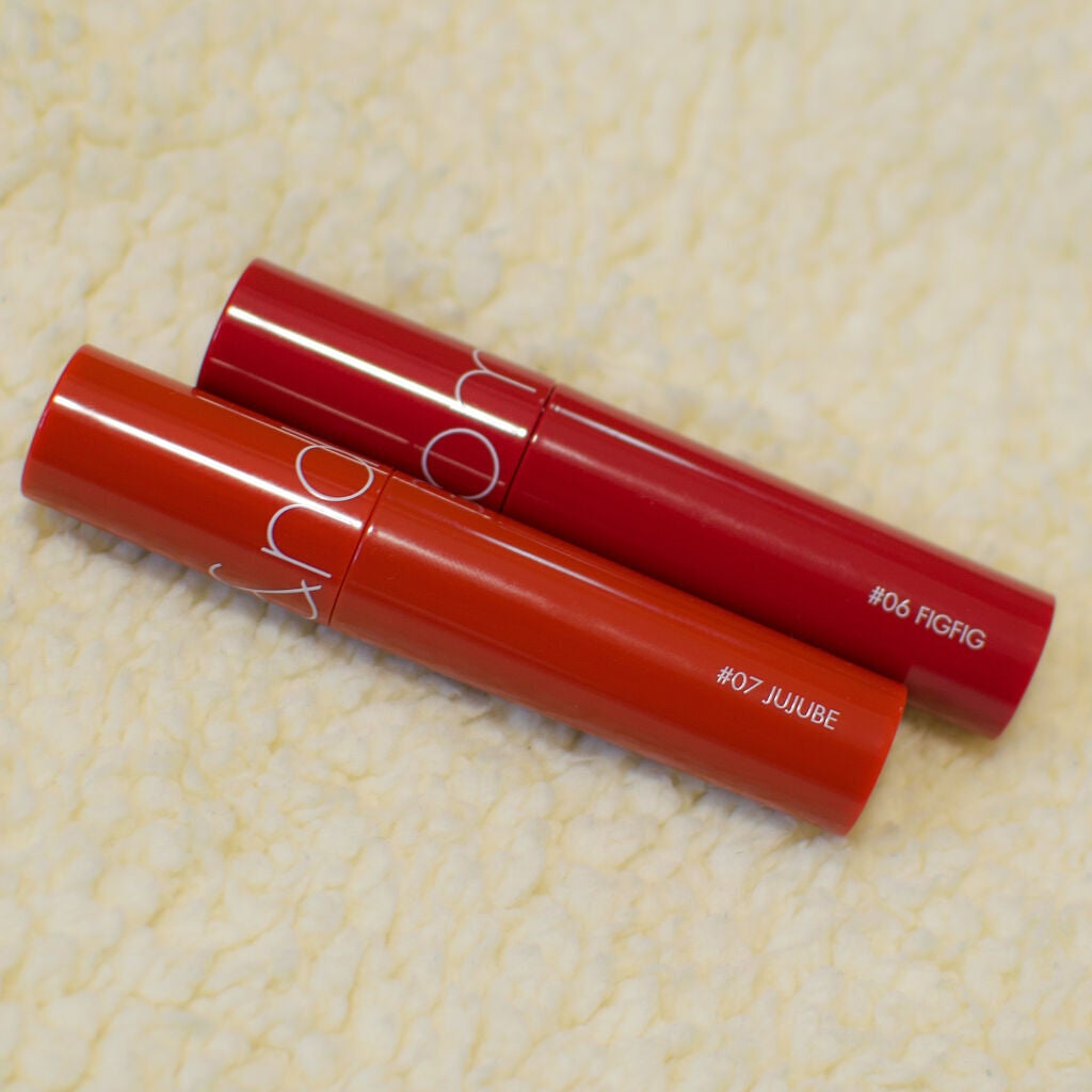 ジューシーラスティングティント/rom&nd/リップティントを使ったクチコミ(2枚目)