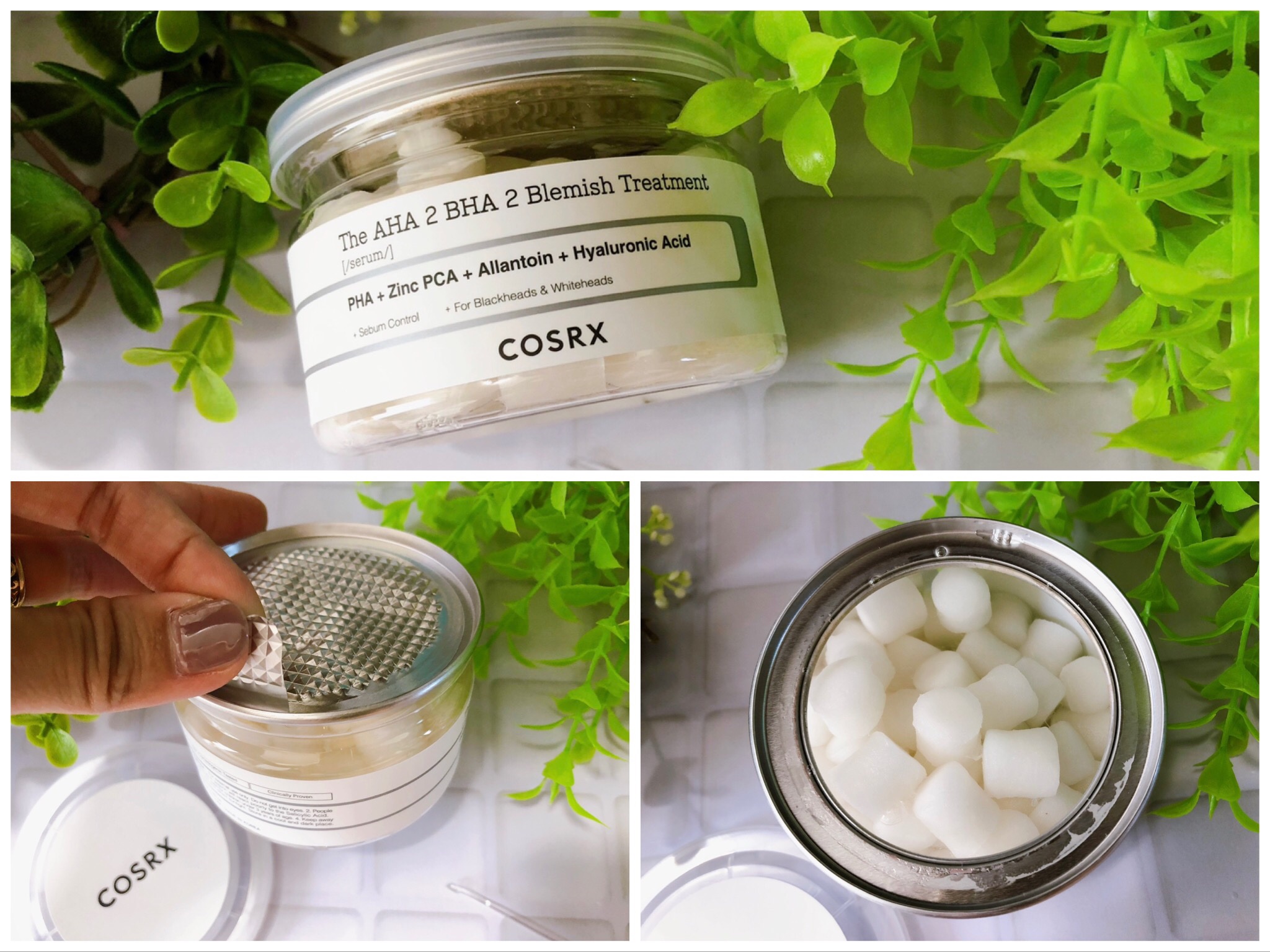 RXザ・AHA2 BHA2 ブラミッシュトリートメントセラムコットン/COSRX/美容液を使ったクチコミ（2枚目）