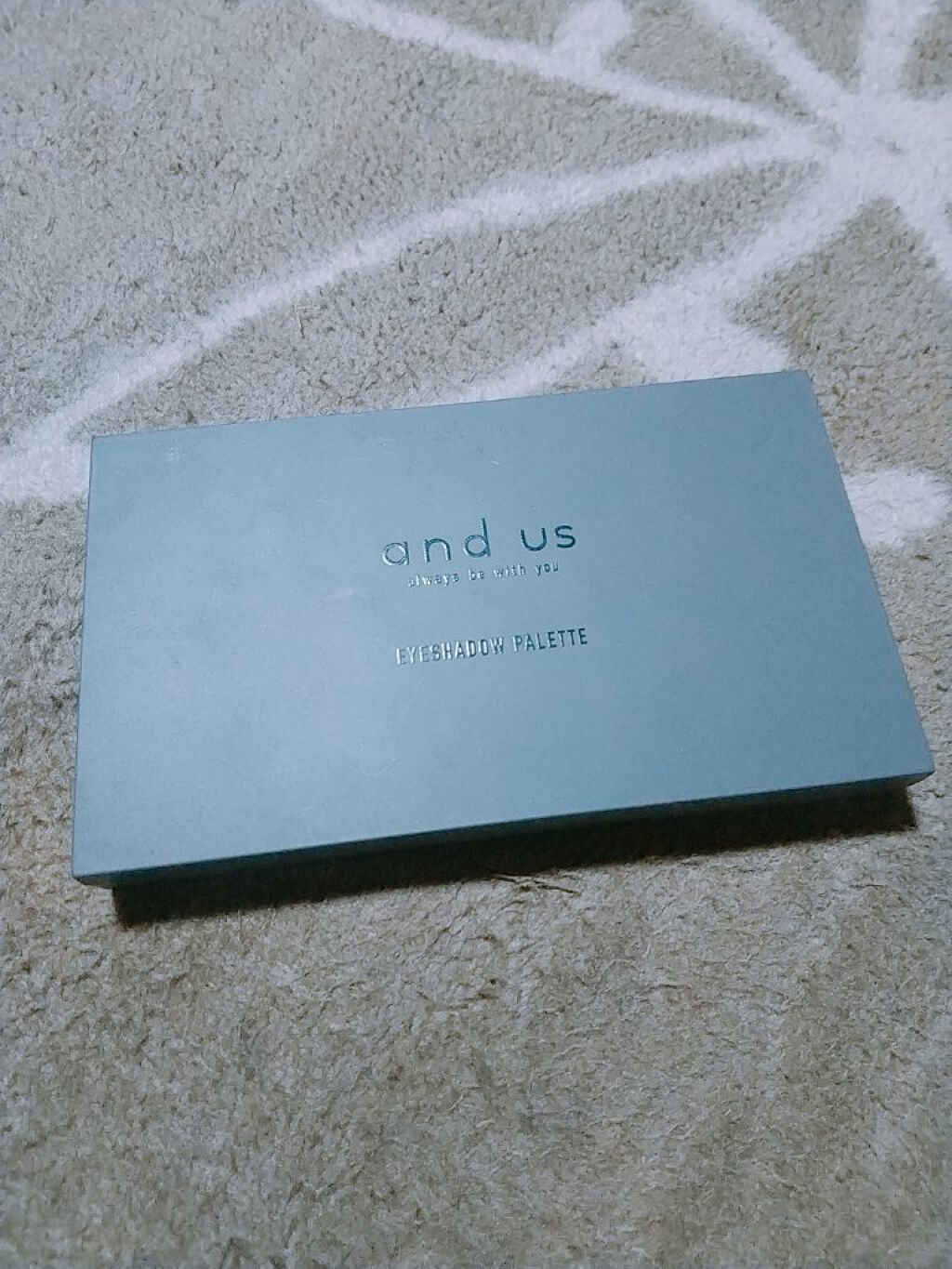 アイシャドウパレット/and us/アイシャドウパレットを使ったクチコミ（1枚目）