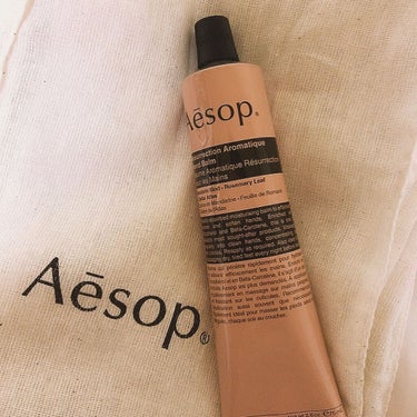 アンドラム アロマティック ハンドバーム/Aesop/ハンドクリームを使ったクチコミ（1枚目）